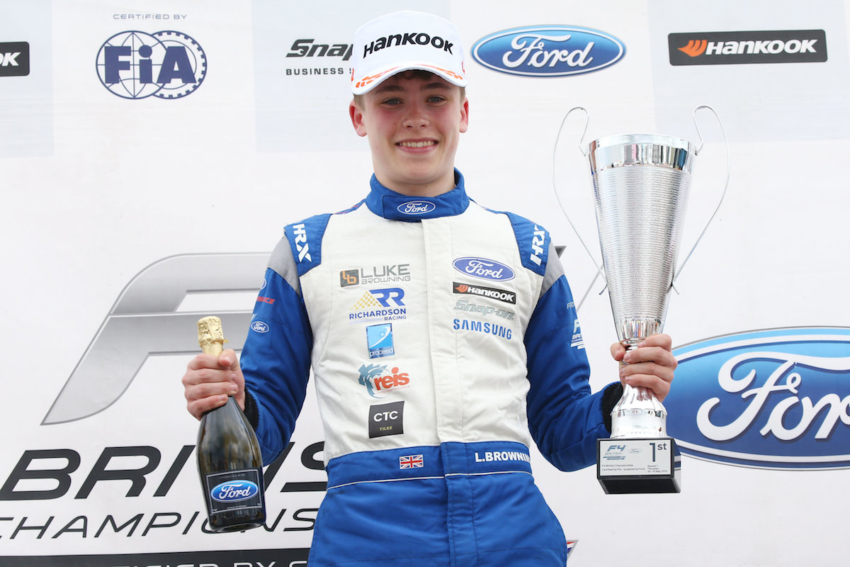 Richardson Racing secures second F4 victory at Thruxton