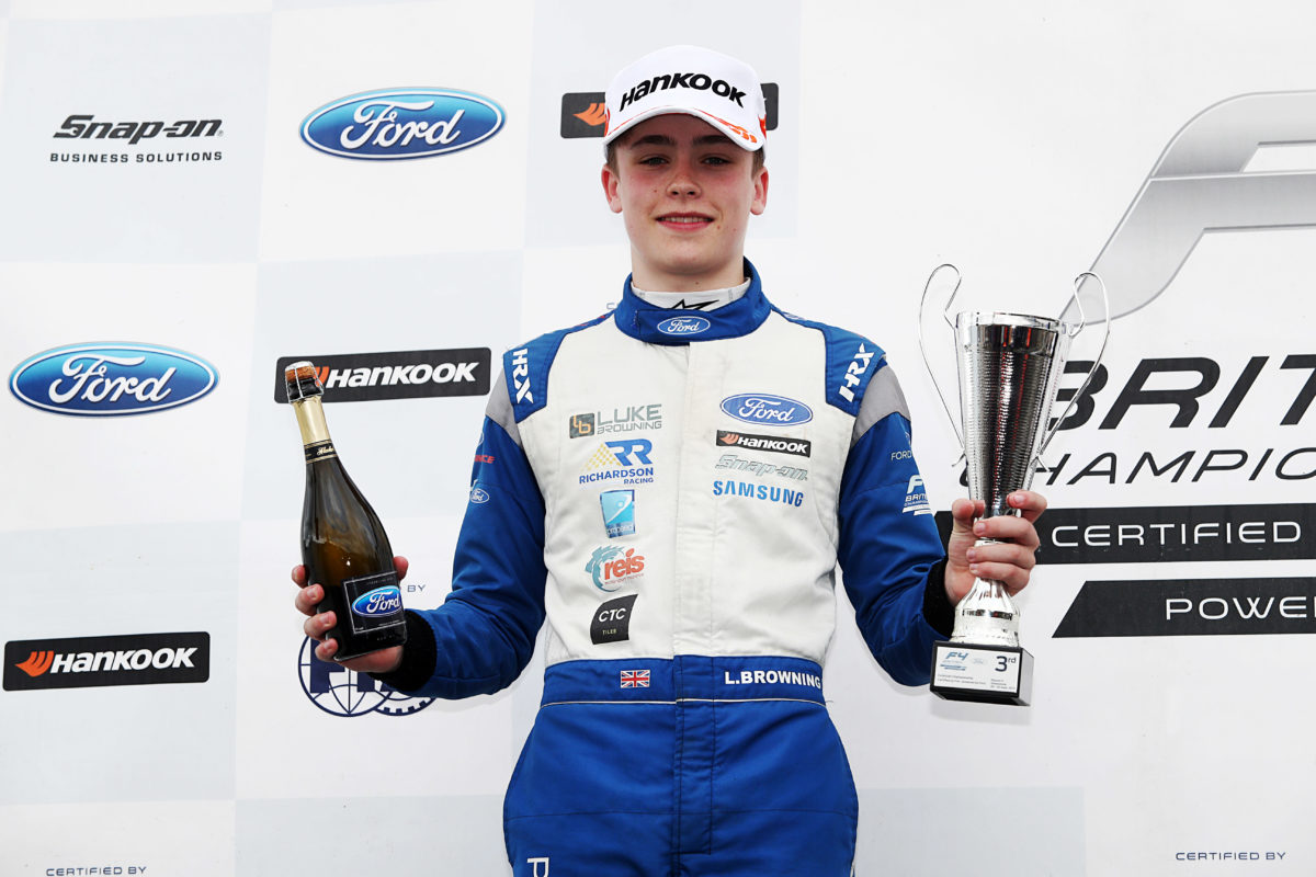Richardson Racing fights back for F4 podium at Silverstone