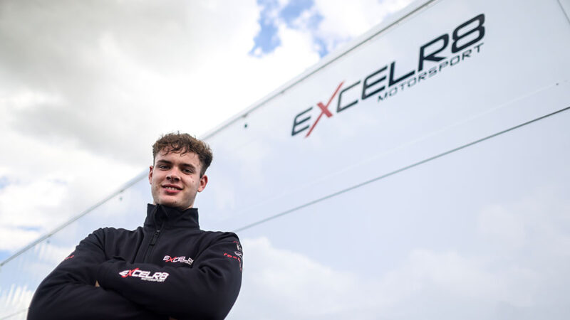 Lewis Galer rejoins EXCELR8 in new BTCC Academy driver role